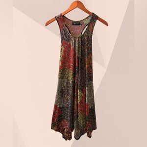 Women’s  NEESHA Asymmetrical Racer Back Dress SIZE S/M